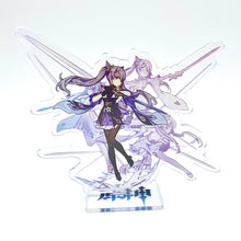 Load image into Gallery viewer, Game Genshin Impact Kaedehara Kazuha Xiao Keqing Hu Tao Standing Figure Acrylic Character Stand Ornaments Model Plate

