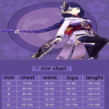 Load image into Gallery viewer, Game Genshin Impact Raiden Shogun Cosplay Costume Baal Wig Shoes Cosplay Costume Sexy Women Kimono Dress Uniform Party RolePlay
