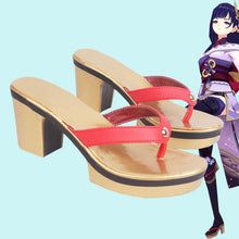 Load image into Gallery viewer, Game Genshin Impact Raiden Shogun Cosplay Costume Baal Wig Shoes Cosplay Costume Sexy Women Kimono Dress Uniform Party RolePlay

