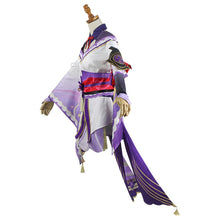 Load image into Gallery viewer, Game Genshin Impact Raiden Shogun Cosplay Costume Baal  Cosplay Costume Sexy Women Kimono Uniform RolePlay Full Set
