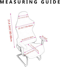 Load image into Gallery viewer, Gamer Chair Cover Office Spandex Stretch Computer Desk Slipcovers Game Reclining Racing For Gaming Chair Protector Club Armchair
