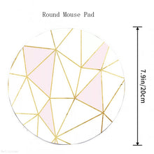 Load image into Gallery viewer, Gamer Keyboard Pad Marble Round Mouse Pad Mouse for Computer Mat Gaming Laptops Gamers Accessories Mausepad Varmilo Small Pads
