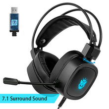 Load image into Gallery viewer, 7.1 Virtual 3.5mm Wired Headset RGB Light Game Headphones Noise Cancelling with Microphone for Laptop PS4 Gamer

