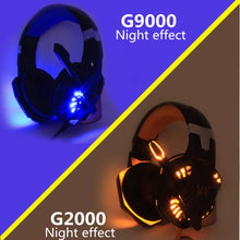 Load image into Gallery viewer, Gaming Headset Stereo Gamer Headphones with microphone Earphone +Gaming Mouse 4000 DPI Adjustable Gamer Mice Wired USB for PC
