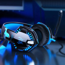 Load image into Gallery viewer, Gaming Headset Stereo Gamer Headphones with microphone Earphone +Gaming Mouse 4000 DPI Adjustable Gamer Mice Wired USB for PC

