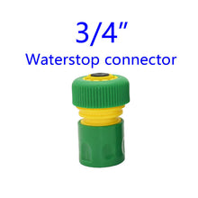 Load image into Gallery viewer, Garden Hose 1/2 3/4 1 Inch Quick Connector Waterstop Connector 16mm 20mm 25mm Hose Repair Garden Water Gun Fittings 1pcs
