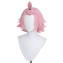 Load image into Gallery viewer, Genshin Impact Diona Cosplay Wig Short Pink Heat Resistant Synthetic Hair Carnival Halloween Party Free Wig Cap Props
