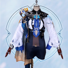 Load image into Gallery viewer, Genshin Impact Eula Lawrence Cosplay Costume Halloween Carnival Wave Flower Knight Funny Costume Glove Jewelry Anime Cosplay Wig
