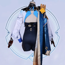 Load image into Gallery viewer, Genshin Impact Eula Lawrence Cosplay Costume Halloween Carnival Wave Flower Knight Funny Costume Glove Jewelry Anime Cosplay Wig
