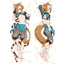 Load image into Gallery viewer, Genshin Impact Gorou Cosplay Hugging Body Pillowcase Dakimakura Cover Gorou Costume Otaku Throw Pillow Cover  Pillow Case
