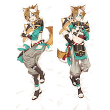 Load image into Gallery viewer, Genshin Impact Gorou Cosplay Hugging Body Pillowcase Dakimakura Cover Gorou Costume Otaku Throw Pillow Cover  Pillow Case
