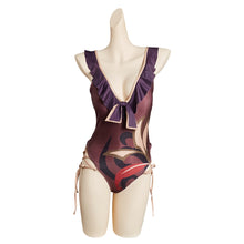 Load image into Gallery viewer, Genshin Impact Hu Tao Cosplay Costume Outfits Halloween Carnival Suit Swimsuit
