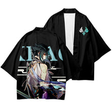 Load image into Gallery viewer, Genshin Impact Hu Tao Keqing Razor Diluc Morax Zhongli Xiao Cosplay Costume Coat Uniform Cloak Tops Kimono Haori Shirt Unisex
