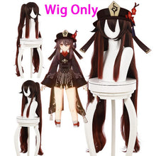 Load image into Gallery viewer, Genshin Impact Hutao Cosplay Costume Uniform Wig Cosplay Anime Game Hu Tao Halloween Costumes For Women
