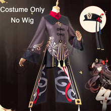 Load image into Gallery viewer, Genshin Impact Hutao Cosplay Costume Uniform Wig Cosplay Anime Game Hu Tao Chinese Style Halloween Costumes For Women
