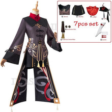Load image into Gallery viewer, Genshin Impact Hutao Cosplay Costume Uniform Wig Cosplay Game Hu Tao hat shoes Chinese Style Halloween Women kids girl child
