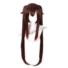 Load image into Gallery viewer, Genshin Impact Hutao Cosplay Wig Anime Game Hu Tao Chinese Style Costume Props Halloween Hat Accessories  Mascot Christmas Gift
