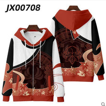 Load image into Gallery viewer, Genshin Impact Kaedehara Kazuha Cosplay Hoodie Women Men Harajuku Sweatshirt Streetwear Hip Hop Pullover Hooded Jacket Outerwear

