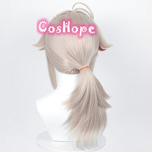 Load image into Gallery viewer, Genshin Impact Kazuha Cosplay Wig 46cm Pink Mixed Red Wig Cosplay Anime Cosplay Wigs Heat Resistant Synthetic Wigs Halloween
