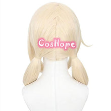 Load image into Gallery viewer, Genshin Impact Klee Cosplay Wig 45cm Golden Wig Cosplay Anime Cosplay Wigs Heat Resistant Synthetic Wigs Halloween for Girls
