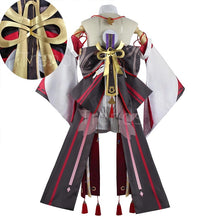 Load image into Gallery viewer, Genshin Impact Yae Miko Cosplay Costume Guuji Yae Fancy Outfits Full Set Unifrom Dress Wig Headwear Amulet Guuji Yae Game Suits
