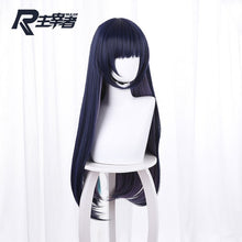 Load image into Gallery viewer, Genshin Impact Yun Jin cosplay wig Long Wig With Braids COS Heat Resistant Synthetic Hair Yunjin COS Cap Head Accessory
