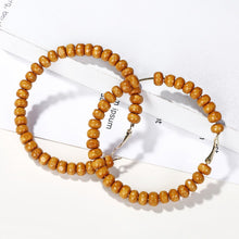 Load image into Gallery viewer, Geometric Drop Korean Dangle Earrings For Women Girls Oversize Round Rattan Knit 2019 New Style Jewelry Summer Beach Accessories
