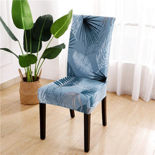 Load image into Gallery viewer, Geometric Dining Chair Cover Spandex Elastic Chair Slipcover Case Stretch Chair Covers for Wedding Hotel Banquet Dining Room
