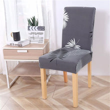 Load image into Gallery viewer, Geometric Dining Chair Cover Spandex Elastic Chair Slipcover Case Stretch Chair Covers for Wedding Hotel Banquet Dining Room
