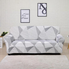 Load image into Gallery viewer, Geometric Elastic Sofa Cover for Living Room Modern Sectional Corner Sofa Slipcover Couch Cover Chair Protector 1/2/3/4 Seater
