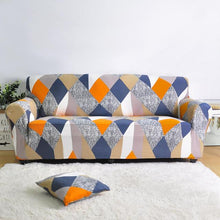 Load image into Gallery viewer, Geometric Elastic Sofa Cover for Living Room Modern Sectional Corner Sofa Slipcover Couch Cover Chair Protector 1/2/3/4 Seater

