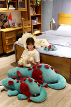 Load image into Gallery viewer, Giant Huggable Green White Dinosaur Plush Toys Stuffed Animal Pterosaurs Soft Dragon Peluche Doll Children Gifts
