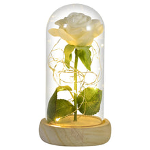 Load image into Gallery viewer, Glass Preserved Rose Galaxy Rose LED Light Artificial Flowers Gifts for Women
