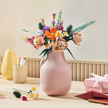 Load image into Gallery viewer, Girl Toy Gift Building Block Bouquet Model Brick Valentine's Day Romantic Flower Home Bonsai Decoration DIY Building Block Toy
