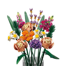 Load image into Gallery viewer, Girl Toy Gift Building Block Bouquet Model Brick Valentine's Day Romantic Flower Home Bonsai Decoration DIY Building Block Toy
