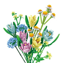 Load image into Gallery viewer, Toy Gift Building Block Bouquet Model Brick Valentine's Day Romantic Flower Home Bonsai Decoration DIY Building Block Toy
