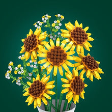 Load image into Gallery viewer, Toy Gift Building Block Bouquet Model Brick Valentine's Day Romantic Flower Home Bonsai Decoration DIY Building Block Toy
