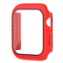 Load image into Gallery viewer, Glass+Cover For Apple Watch case 7 6 SE 5 4 3 iWatch Accessorie Screen Protector Apple watch serie 45mm 41mm 44mm 40mm 42mm 38mm
