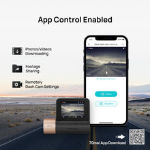 Load image into Gallery viewer, Global Version 70mai Dash Cam Lite2 HD1080P Car DVR External GPS Built-in Wifi 24 Hours Parking Monitoring Multi-language
