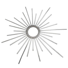 Load image into Gallery viewer, Gold Spike Halo Crown Headpiece Fairy Lolita Women Sunburst Elf Wedding Bridals PLASTIC ZIP TIE Wrap Hair Band Headdress
