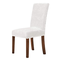 Load image into Gallery viewer, Cheap Velvet Dining Chair Cover Elastic Stretch Chair Slipcover
