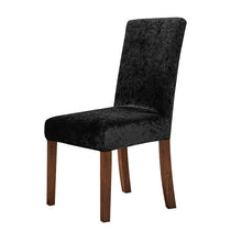 Load image into Gallery viewer, Cheap Velvet Dining Chair Cover Elastic Stretch Chair Slipcover
