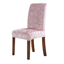 Load image into Gallery viewer, Cheap Velvet Dining Chair Cover Elastic Stretch Chair Slipcover
