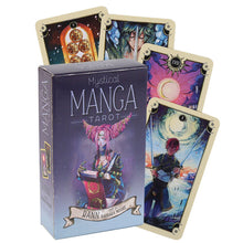 Load image into Gallery viewer, Golden Art Nouveau Tarot Board Game Toys Oracle  Divination Prophet Prophecy Card Poker Gift Prediction Oracle
