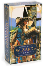 Load image into Gallery viewer, Golden Art Nouveau Tarot CARDS Deck BOARD GAMES
