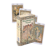 Load image into Gallery viewer, Golden Art Nouveau Tarot CARDS Deck BOARD GAMES
