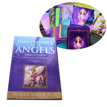 Load image into Gallery viewer, Golden Art Nouveau Tarot CARDS Deck BOARD GAMES
