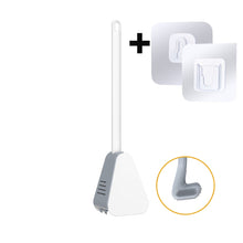Load image into Gallery viewer, Golf Silicone Toilet Brushes With Holder Set Long Handled Toilet Cleaning Brush Black Modern Hygienic Bathroom Accessories
