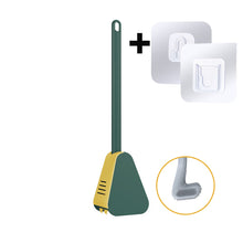 Load image into Gallery viewer, Golf Silicone Toilet Brushes With Holder Set Long Handled Toilet Cleaning Brush Black Modern Hygienic Bathroom Accessories
