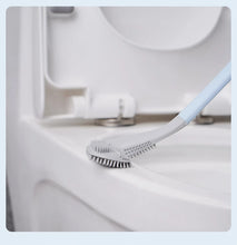 Load image into Gallery viewer, Golf Silicone Toilet Brushes With Holder Set Long Handled Toilet Cleaning Brush Black Modern Hygienic Bathroom Accessories
